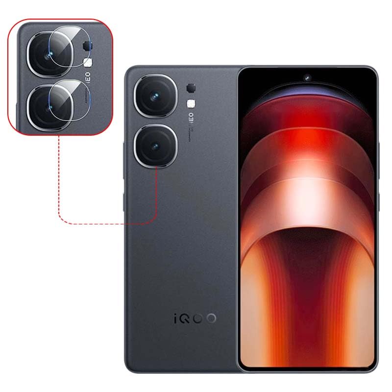 Camera Lens Protector for iQOO Neo 9 Pro 5G, Clear Tempered Glass, Anti-Shock, Anti-Scratch, Pack of 3 (B0D5F9W2SM) Amazon Price History, Amazon Price Tracker