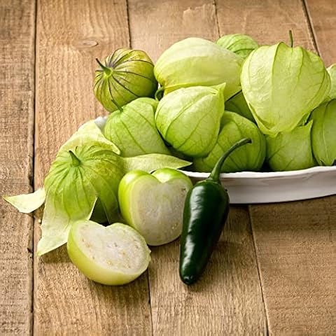 Tomatillo Tomatillos Hardy Perennial Easy to Grow Your Own Sun Loving Garden Vegetables 1x Seed Packet (Aprox 10 Seeds) by Suttons Cover