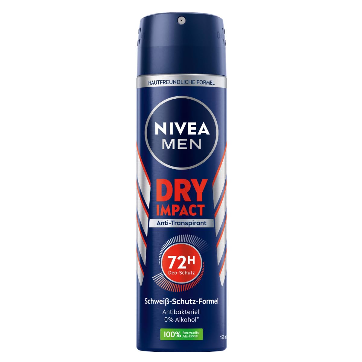 Nivea Men Dry Impact Dezodorant, 150 ml