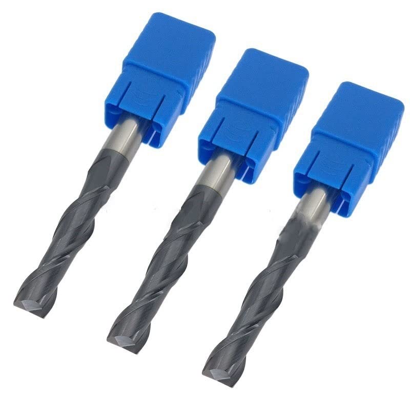Verlängerung der Legierungsbeschichtung Wolfram -Stahlwerkzeug 100L HRC50 2F FACE MILL ENDMILLS TOP CNC Carbid -Fräser(8X100L)