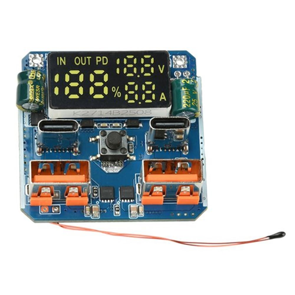 Modulo di Ricarica Rapida 4S PD 100W 20V 5A Alta Potenza Circuito Stampato Bidirezionale -Boost.