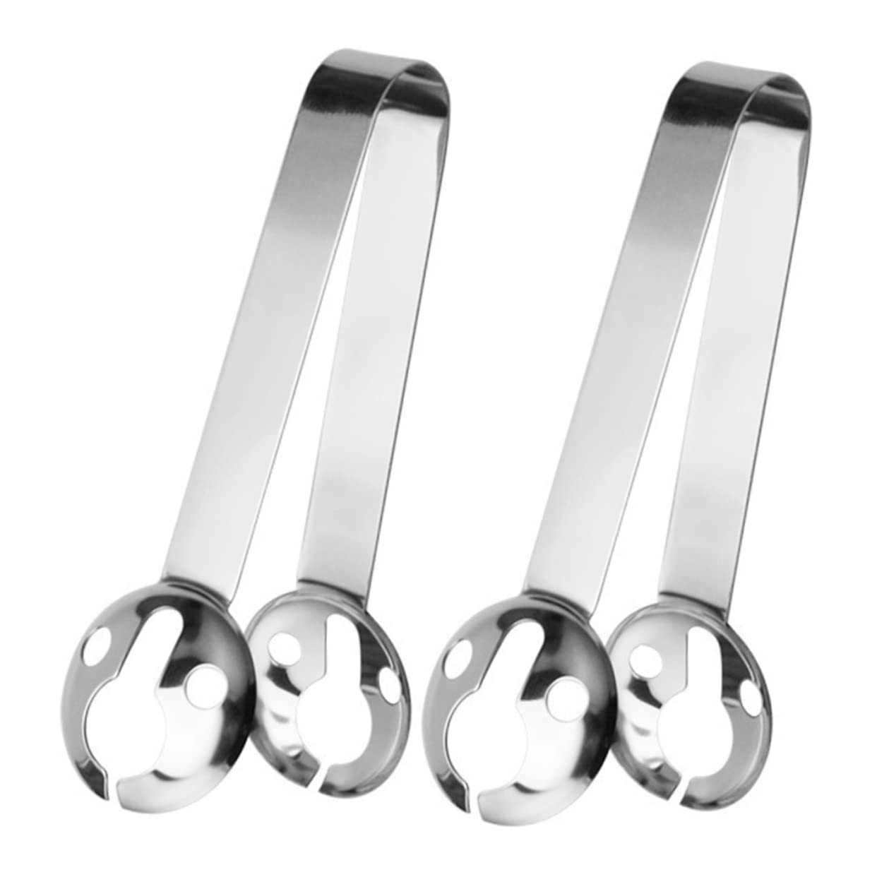 FELTECHELECTR Tea Bag Holder for Mug Fine Mesh Strainer Heat Resistant Stainless Steel Easy to Clean Tea Tongs Fruit Squeezer