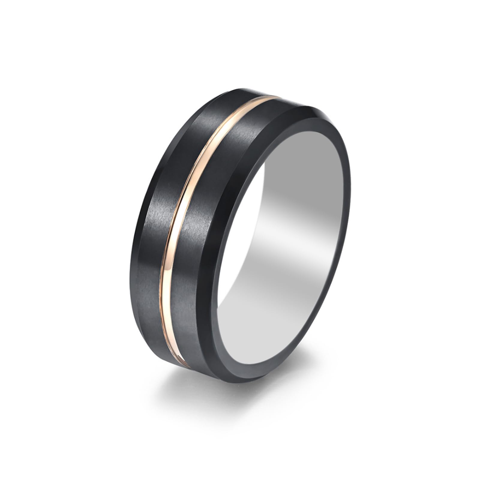 Waterproof Tungsten Steel NFC Forum Type 2 215 496 Bytes Chip Universal for Mobile Phone All-Round Sensing Technology Wearable Smart Ring-image-40