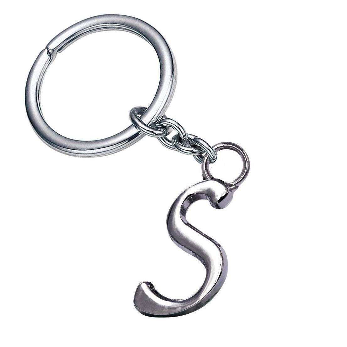 blue aura Metal Keychain for Car, Bike, Home & Office Keys | Stylish Silver Key Ring for Men & Women | Durable Lightweight Compact Key Chain Gift-picture-51