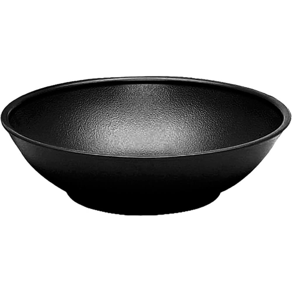 Budget Salad Bowl by Cambro – 8 inches diameter, 31.2 ounces capacity, 31.2 ounces, Resin, Black, Model SB80110