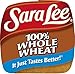 Sara Lee 100% Whole Wheat Sandwich Bread, 20 Oz Loaf of Wheat Bread With No Artificial Colors or Flavors