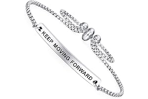 Cuff Bracelet for Women - Inspirational Gifts to Keep Moving Forward