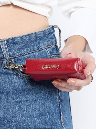 Image of Sassora Premium Leather Key Pouch For Car & Other Keys