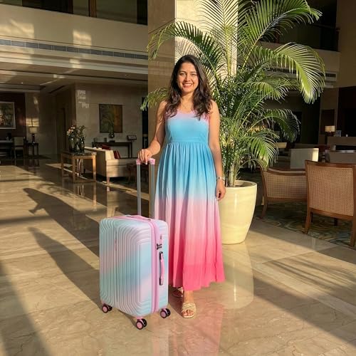 Image of The Wonder Luggage Trolley Bags Set of 3 | 360 Disc Spinner Wheels | Polycarbonate Expandable Suitcase, Lightweight Durable Hard Shell, TSA Type Lock, 360 Disc Spinner Wheels