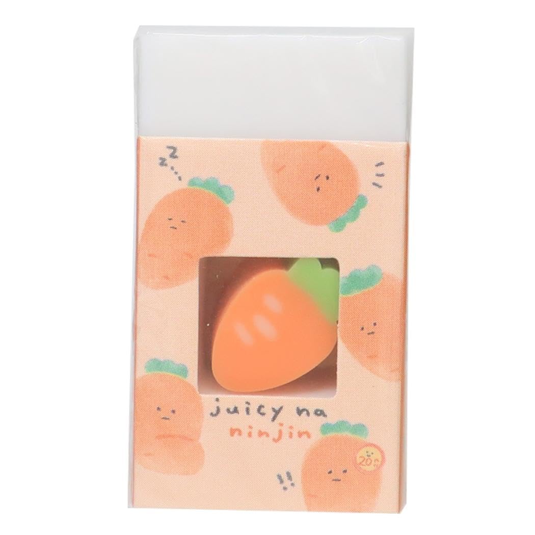 Amazon.co.jp: ジューシーなにんじんとなかまたち[けしごむ]ミニ消し入