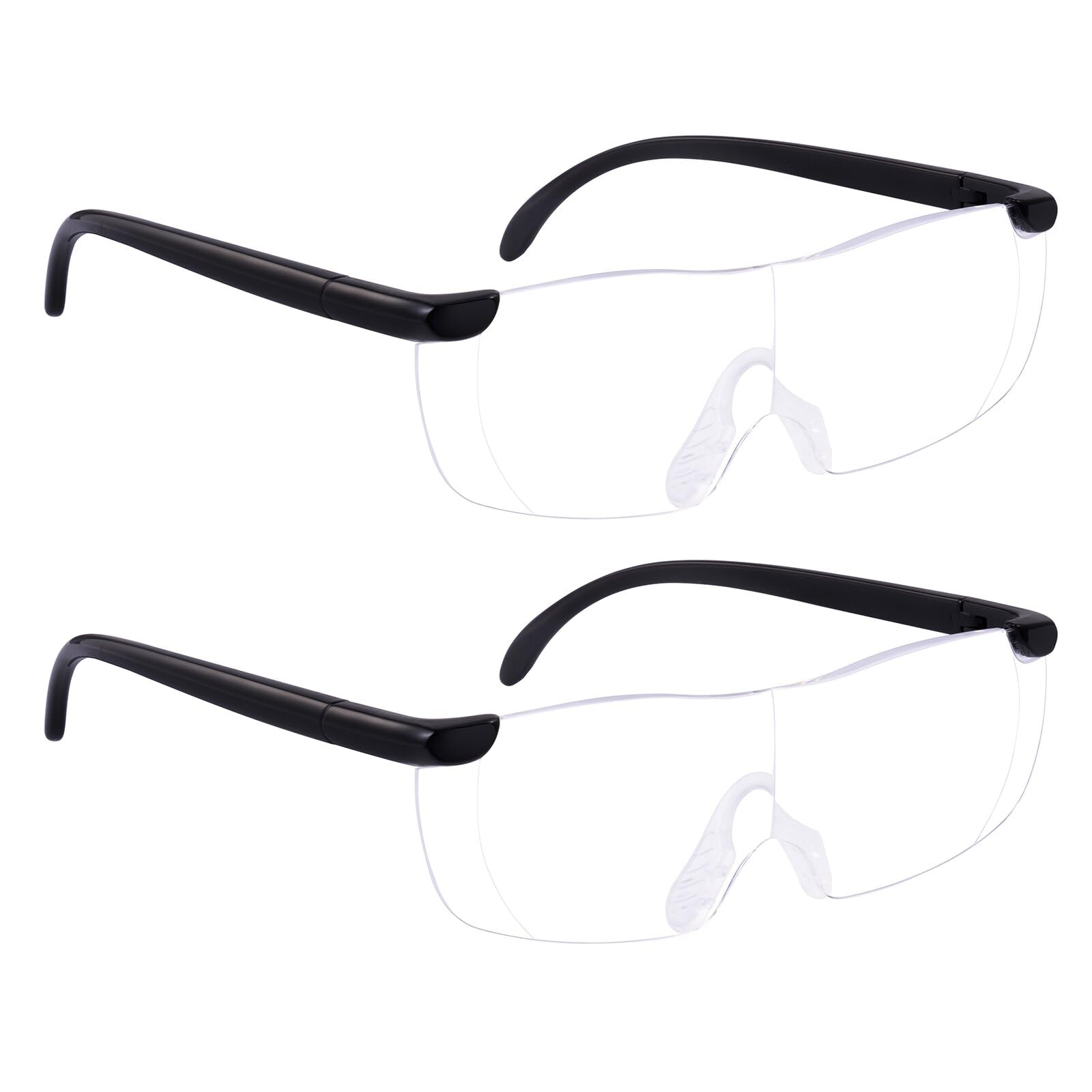 Loupes grossissantes mains libres 200% pour tricoter lire et coudre confortablement