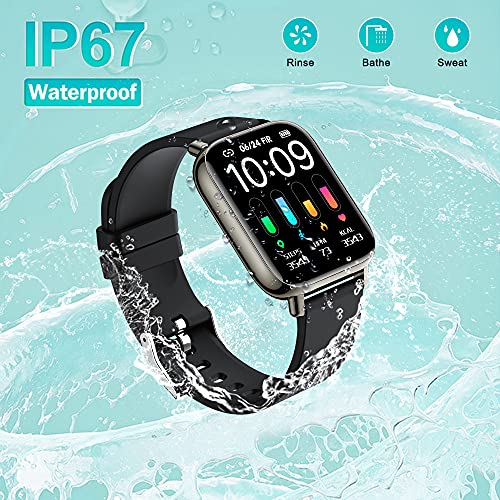 Smartwatch-169-Tactil-Completa-Reloj-Inteligente-Impermeable-IP67-Pulsera-Actividad-24-Modos-Deporte-Hombre-Mujer-con-Pulsometro-Monitor-de-Sueno-Monitores-Calorias-Podometro-para-Android-iOS
