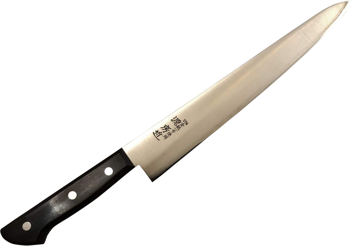 Amazon.co.jp: 刀舟技研 包丁 筋引 (右利き用) 270mm 「 房近 金紙1号