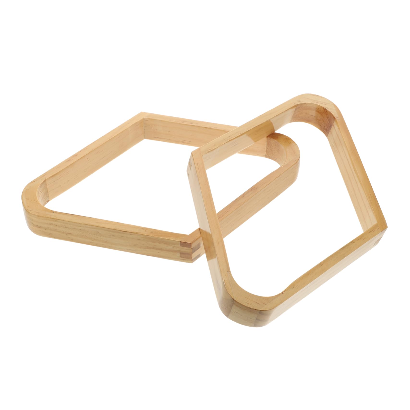 KOMBIUDA 2pcs Billiard Ball Rack Wooden Pool Table Ball Storage Rack for Billiards Game Accessory