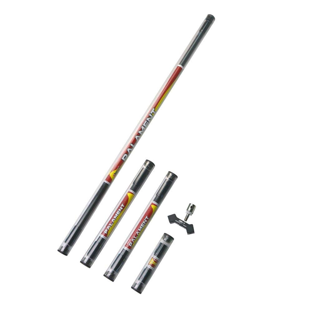 Stabilisateur De Tir à L'arc (longue Tige) Carbone – Accents Vert Citron – 7 1/4 Pouces – Made In KY