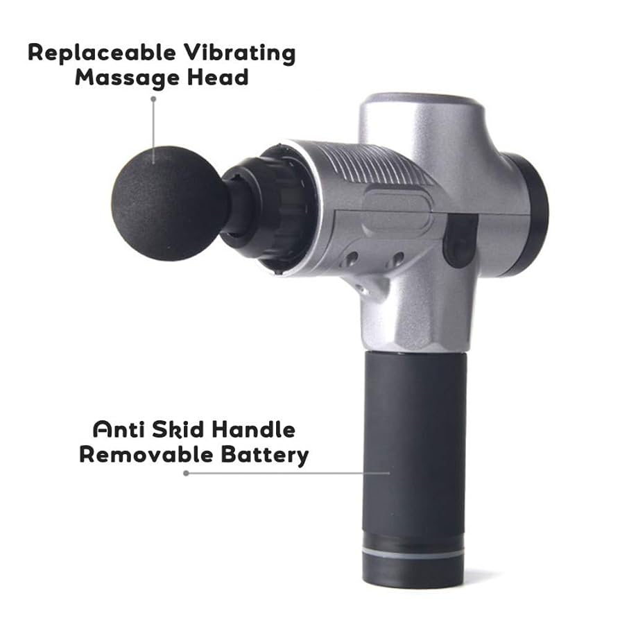 マッスルガン 超MINI  ハンディ振動マシーン 電動ドリルとリカバリーボール マッスルガン 超MINI ハンディ振動マシーン 電動ドリルと