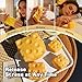 Giant Cheese Squishy – Slow Rising Sensory Fidget Toy, Jumbo Squeeze Cheese Cube for Stress Relief, Soft Hand Squeeze Toys, Portable Calming Gift for Adults Office Desk (Small-2.4