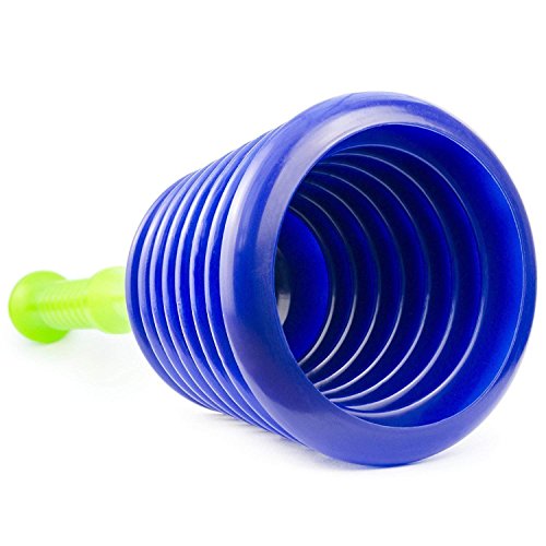 Luigi's Large Sink and Drain Plunger for Kitchens, Bathrooms, Sinks, Baths, Waste Pipes