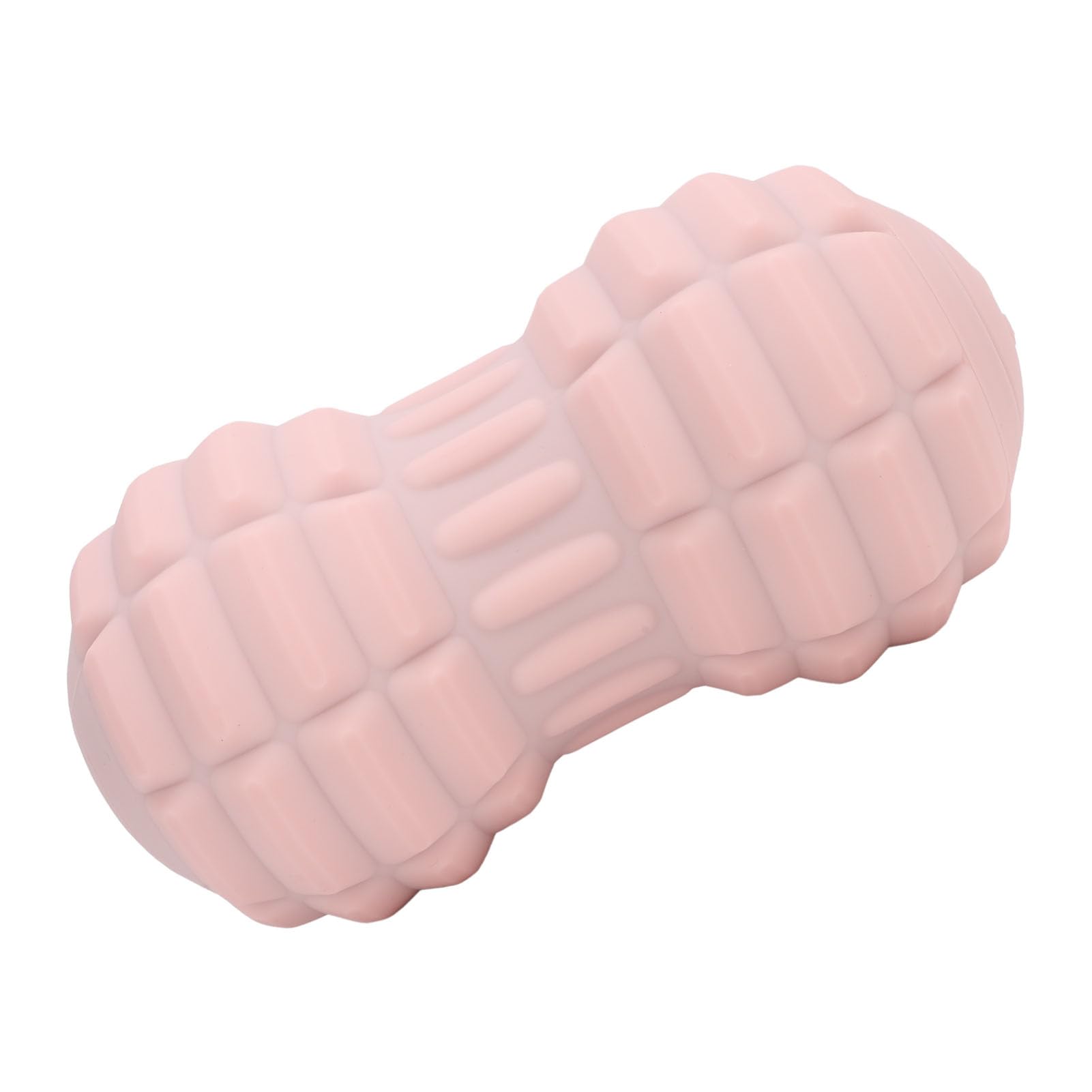 Fabater Bola de Masaje Vibratoria, Rodillo Masajeador Eléctrico de Tejido Profundo de 4 Velocidades, Rodillo de Bola Masajeador con Punto de Disparo para Espalda, Cuello, Pie, Dolor (PINK)