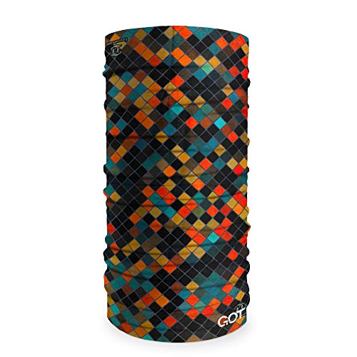 Opiniones de Bandanas que Puedes Comprar On-line. 47 GOT Sports Bandana Tubular – Outdoor Multifuncional: Cuello, Cabeza, Mascarilla y Protección para Cabello Rizado
