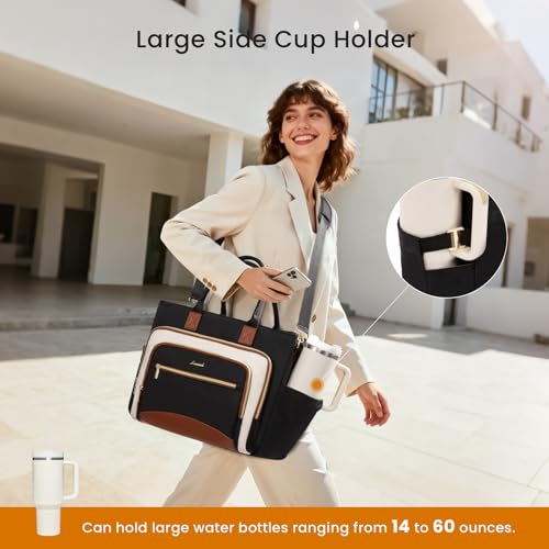 LOVEVOOK Tote with Accordion Organizer