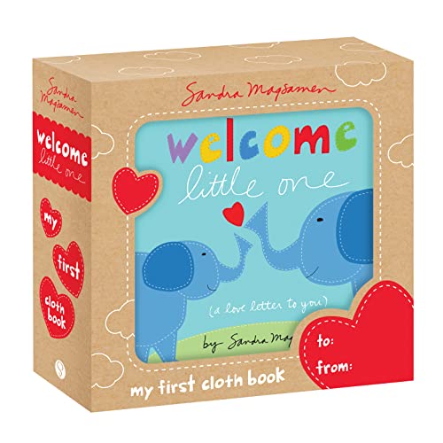 Image of Welcome Little One: My First Soft Cloth Book: A Sweet and Snuggly Touch-and-Feel Book for Newborns to Play and Grow this Valentine's Day