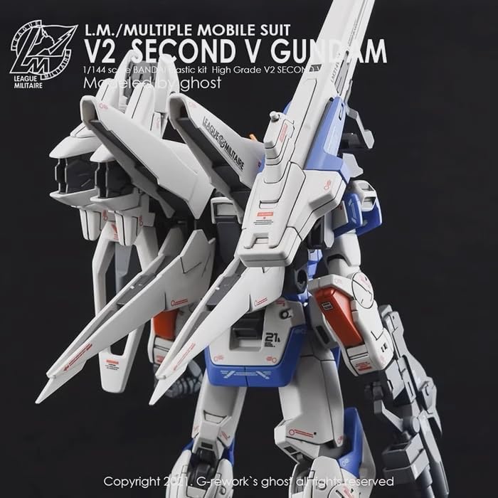 Amazon | ［HGUC 1：144］セカンドVガンダム 水転写式デカール
