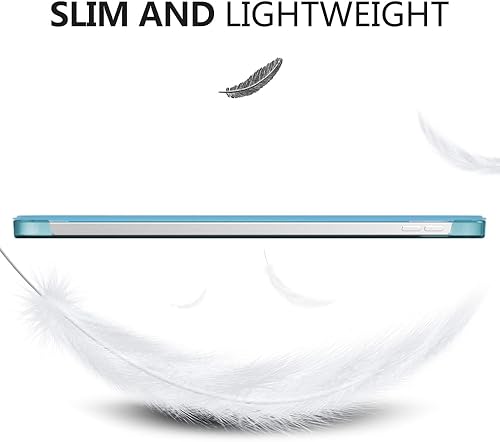 Vista 155 de MoKo Funda para iPad (A16) de 11ª generación de 11 pulgadas 2025, funda para iPad de 10.9 pulgadas 2022, carcasa trasera translúcida de Plateado