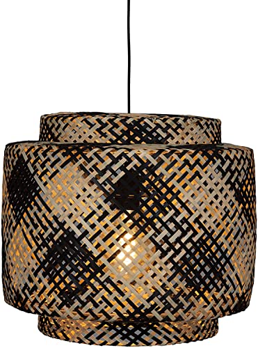 Natural Bamboo Suspension Schwarz + Natural Cover