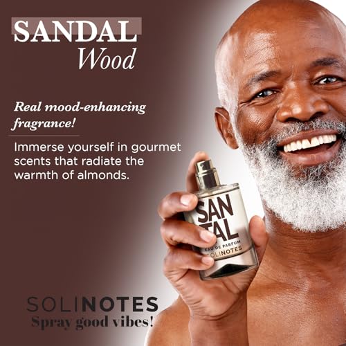 Image of Solinotes Santal Eau de Parfum, Spices & Musk, for Women & Men, 1.7 Fl Oz
