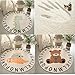 ABC Round Rug for Kids Soft Alphabet Nursery Area Rug Boys Girls Educational Learn Fun Rug Play Mat Baby Crawling Mat Carpet for Kids Room Bedroom Living Room Decor (Dinosaur, 31 inch)