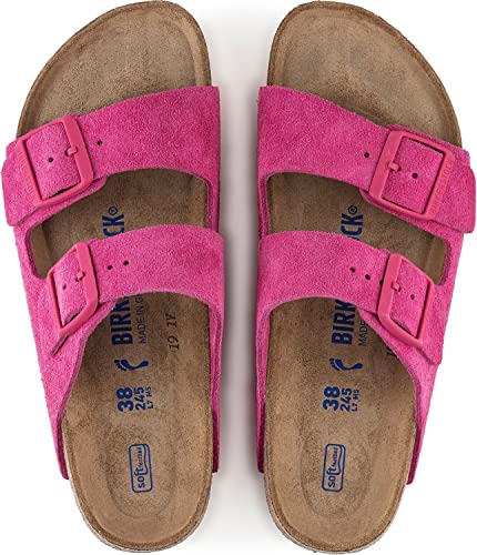 Birkenstock Women's Slide Arizona SFB Iron Oil LTR2