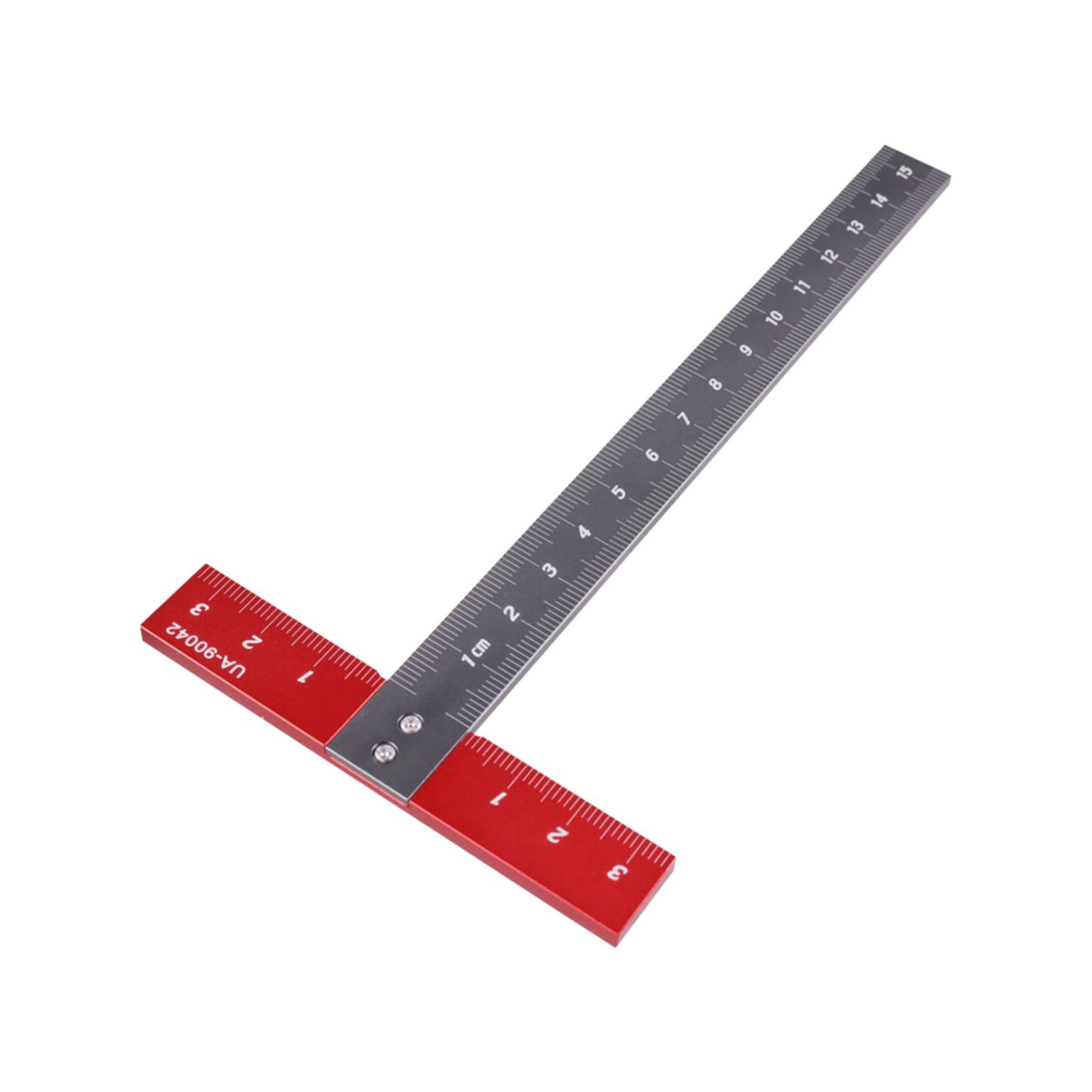 CLUB BOLLYWOOD® T Square Ruler Aluminum Alloy Precise Angle for Art Framing DIY 170Mmx85mm | Tools | Measuring & Layout Tools | Measuring Tapes & Rulers| Measuring Tapes & Rulers|1 T Square Ruler
