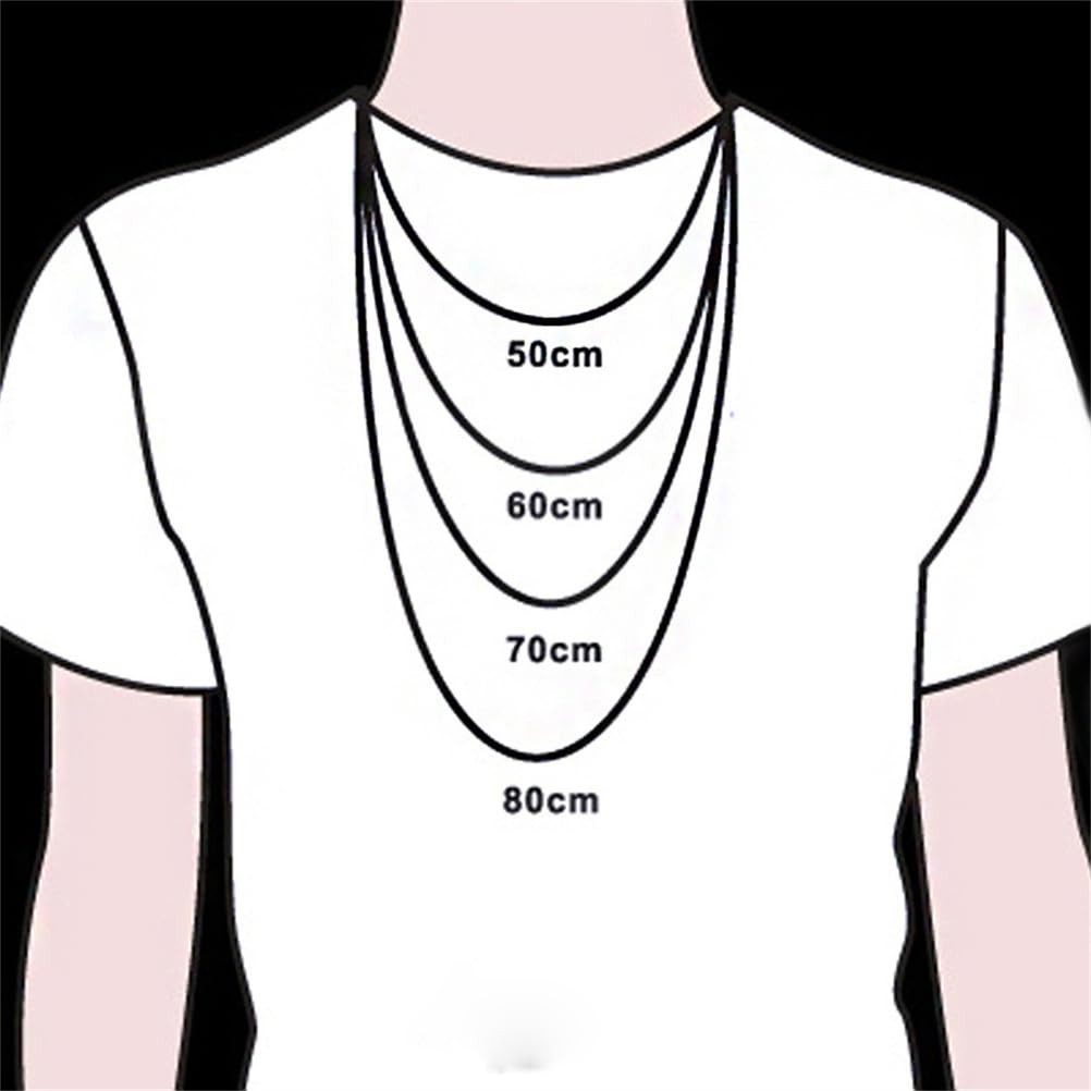S925 Ciondolo Portafortuna in Argento Sterling, Collana Da Uomo Vintage Con Ciondolo Girevole