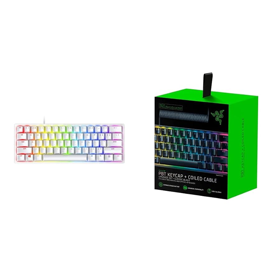 Amazon.com: Razer Huntsman Mini 60% Gaming Keyboard + PBT