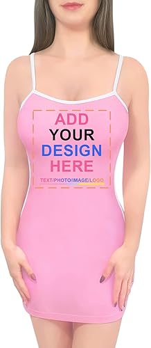 Littleforbig Diseño personalizado añade tu propio vestido deportivo a rayas laterales enterizos bodycon mini vestido