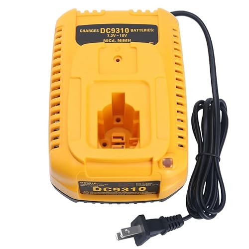 Biswaye DEWALT DW9310 Dc9310 Charger Compatible With 18V Xrp Nicad Nimh Dc9096 Dc9098 Dc9099 Dw9099 Dw9072 Dw9057 Dw9091 Dw9094 Dc9071 Dw9062 Dc9091 Power Tool Battery Charger thumb #6