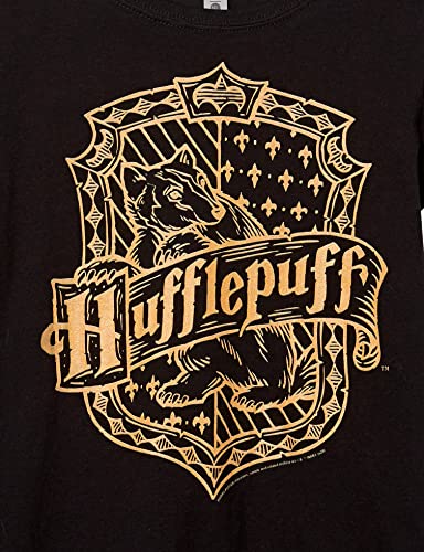 Harry Potter Girl's Hufflepuff Crest T-Shirt2