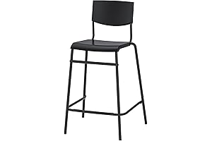 IKEA Bar Stool with Backrest: Comfort and Style for Your Kitchen or Bar