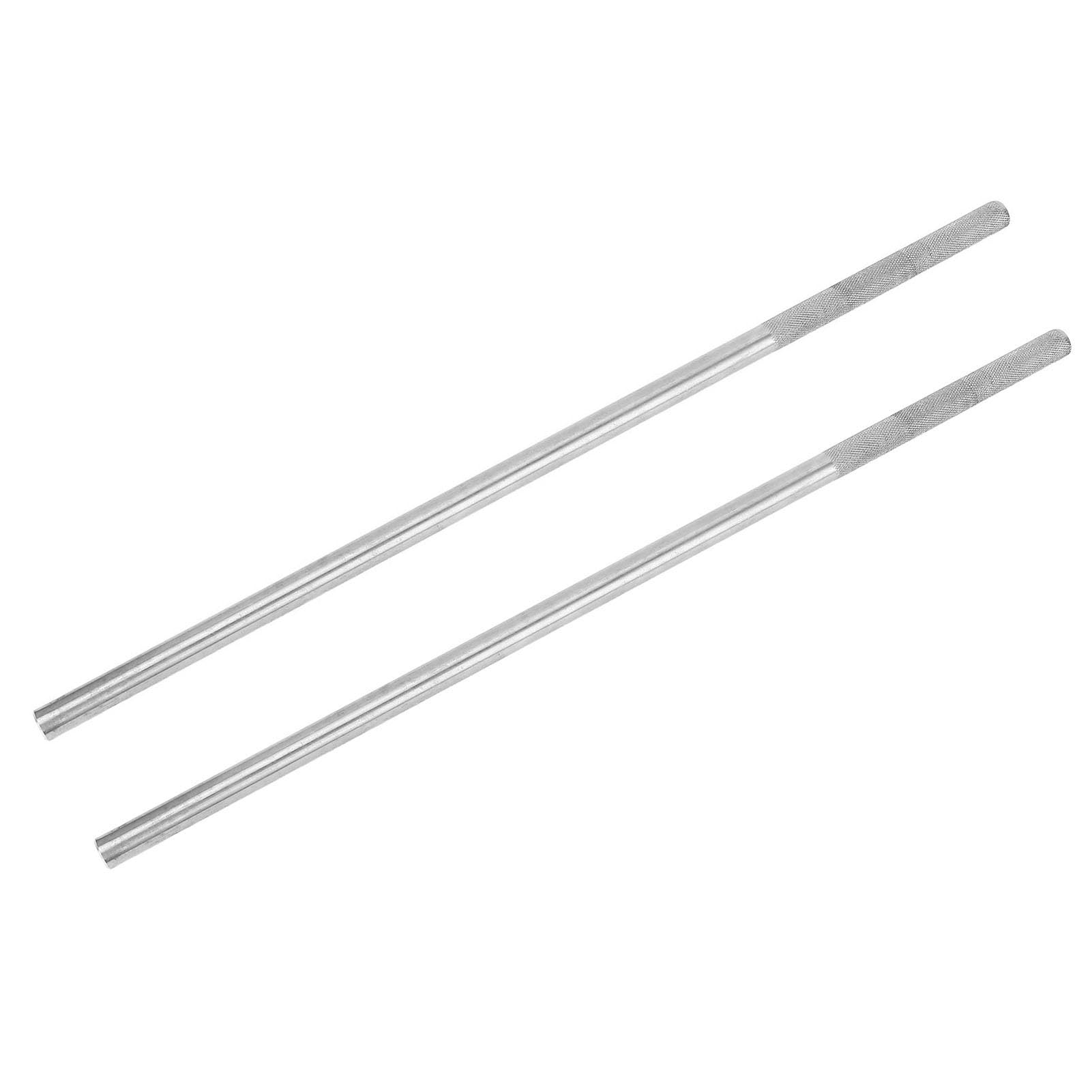 KIMISS Barre di avvolgimento per molle di torsione per porta del garage, 2 pezzi, in acciaio, 1,27 x 44,5 cm, impugnatura antiscivolo, strumenti hardware