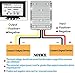 SUPERNIGHT 120W Voltage Regulator Buck Converter 48V Step-Down to 12V 10A Waterproof Voltage Reducer for Golf Cart Power Module LED Strip Light
