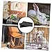 Toyvian 2pcs Pet Cage Tray for Small Dogs Parrots and Rabbits Durable Replacement Waste Tray for Dog Crate Bunny Cage and Bird Aviary Easy Leakproof Design