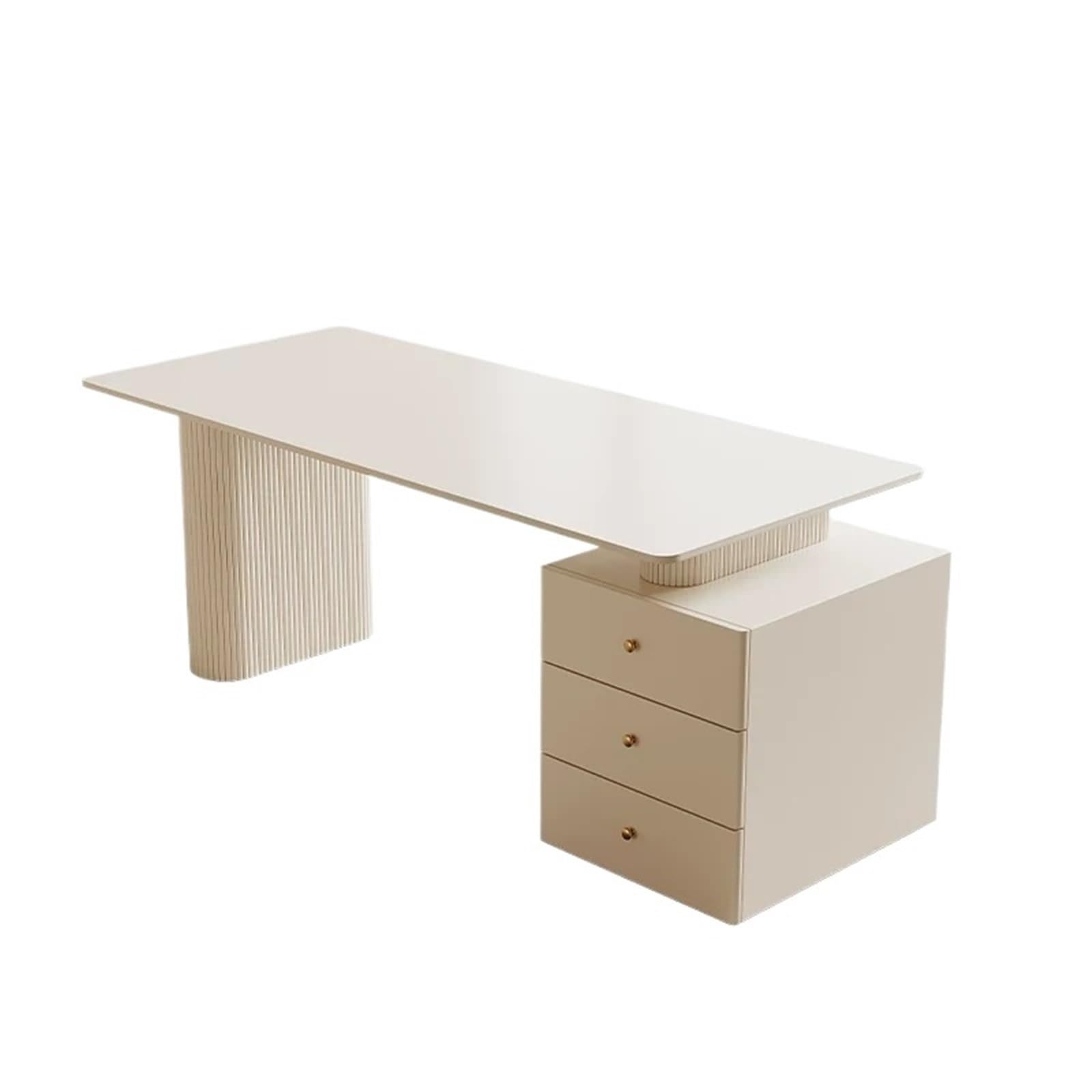 Scrivania Tavolo da ufficio con armadio di stoccaggio Computer Desk