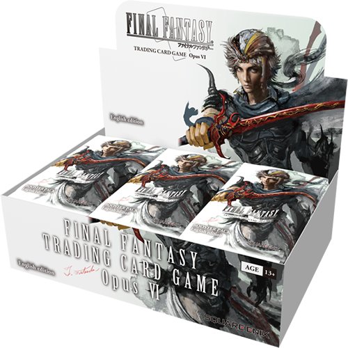 Final Fantasy - Opus 6 Trading Card Booster Display Box of 36 Packets