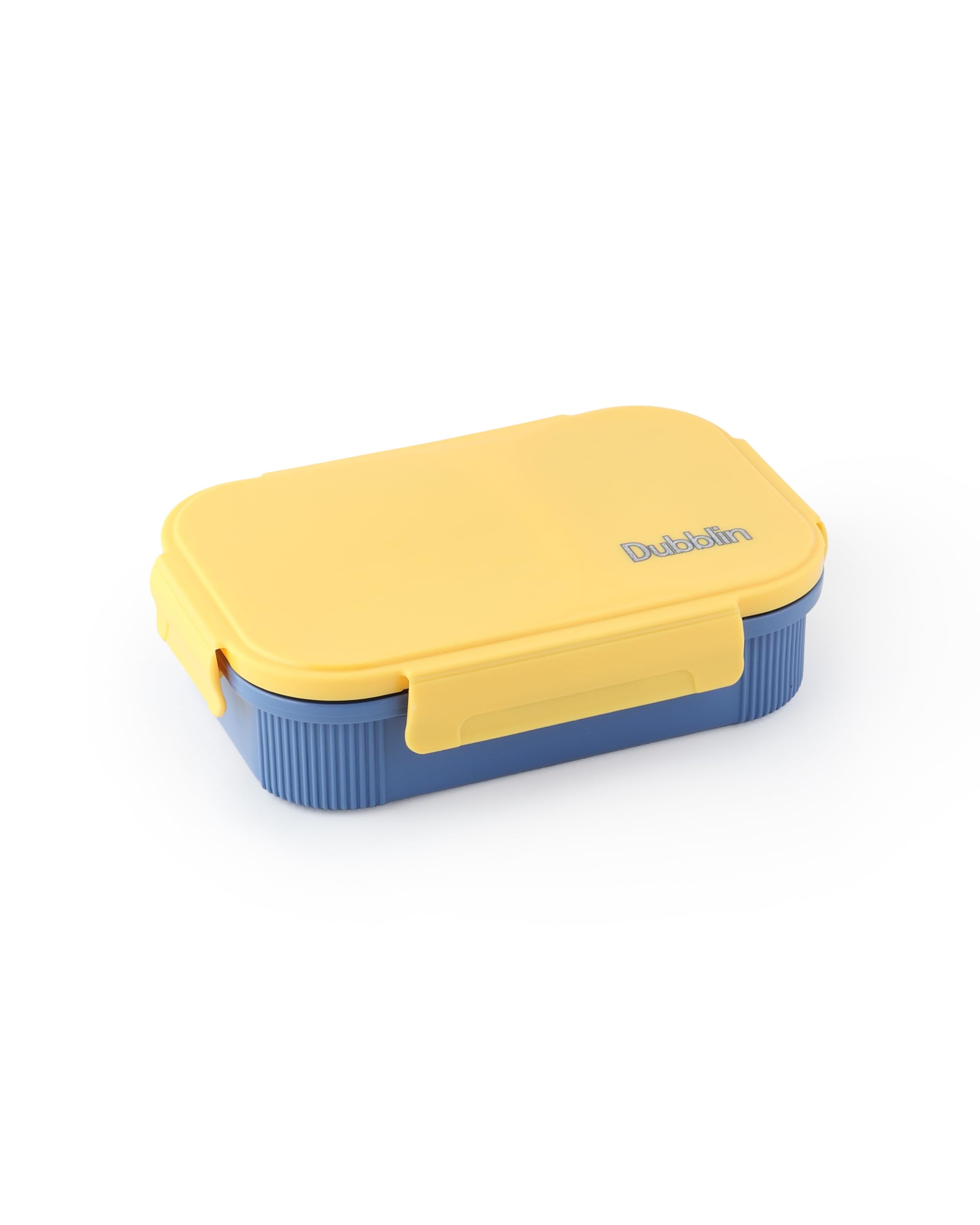 DUBBLIN Treat Kids Lunch Box with Inner Compartment | Bpa-Free Leak Resistant Lunch Box for Office, School & Travel Capcity-550,Yellow-image-4