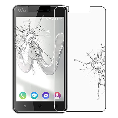 ebestStar - Verre trempé Compatible avec Wiko Freddy Film Protection Ecran Vitre Protecteur Anti Casse, Anti-Rayure, Pose sans Bulles [Appareil: 143 x 71.8 x 10.6mm, 5.0'']