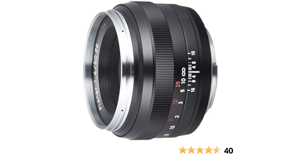 Amazon | Carl Zeiss Planar T*1.4/50 ZE (キャノンEF) | カメラ用交換