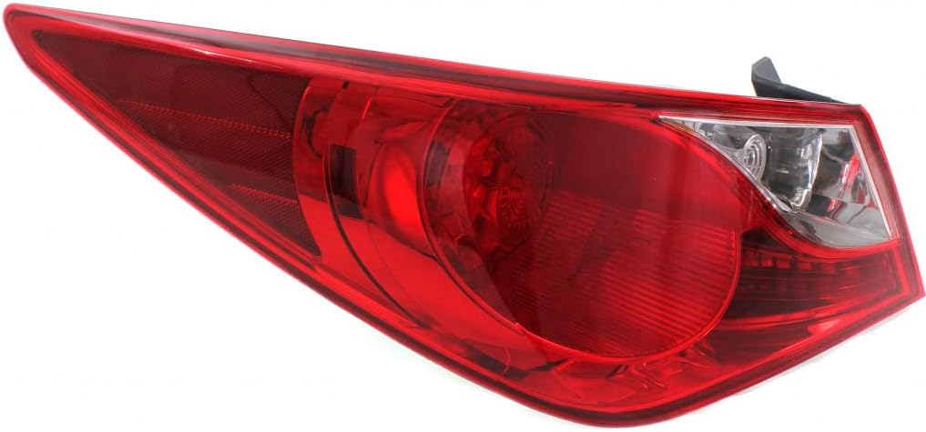 For Hyundai Sonata Outer Tail Light 2011 2012 2013 2014 Driver Side DOT Certified HY2804116 | 92401-3Q000