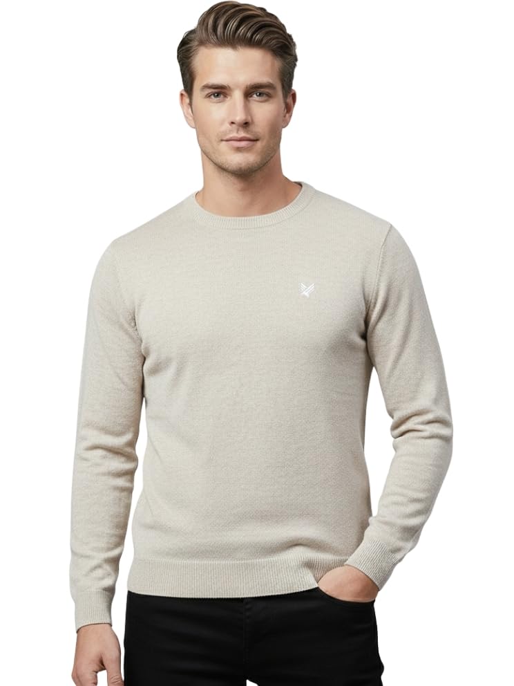misdynamic Men Round Neck Sweaters| Polyester | Winter Wear Pullovers for Men |Fully Warm Casual Sweater-picture-56
