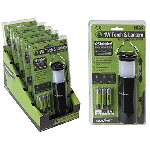 Summit 1W Retract A - Lantern with Batteries